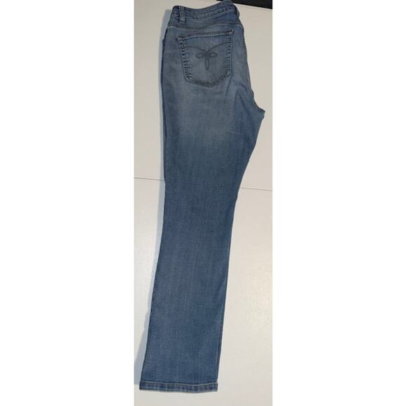 Chaps Denim Daniella Slim Leg Women's Size 14 Jeans - Picture 1 of 4